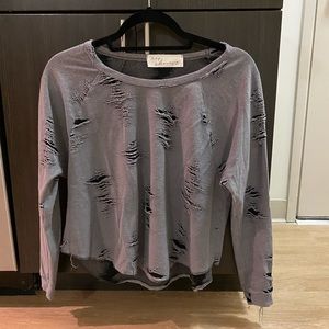 Vintage Havana Ripped Sweater